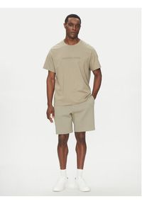 Michael Kors T-Shirt CF4529H1V2 Beżowy Regular Fit. Kolor: beżowy. Materiał: bawełna #5