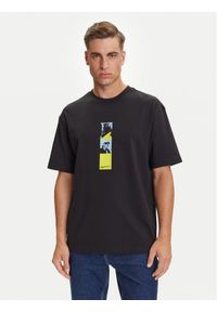 Karl Lagerfeld Jeans T-Shirt A3M17036 Czarny Relaxed Fit. Kolor: czarny. Materiał: bawełna #1