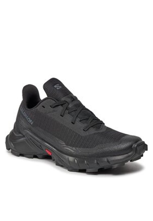 salomon - Salomon Buty do biegania Alphacross 5 W 473127 22 V0 Czarny. Kolor: czarny. Materiał: materiał