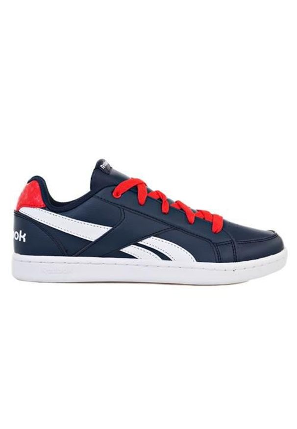 Buty do chodzenia dla dzieci Reebok Royal Prime. Okazja: na co dzień. Zapięcie: sznurówki. Kolor: czarny. Materiał: materiał, syntetyk. Szerokość cholewki: normalna. Model: Reebok Royal. Sport: turystyka piesza