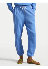 Polo Ralph Lauren Spodnie dresowe 211971700505 Błękitny Tapered Fit. Kolor: niebieski. Materiał: bawełna #1