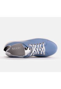 Marco Shoes Lekkie sneakersy na grubej podeszwie niebieskie srebrny. Kolor: niebieski, wielokolorowy, srebrny #7