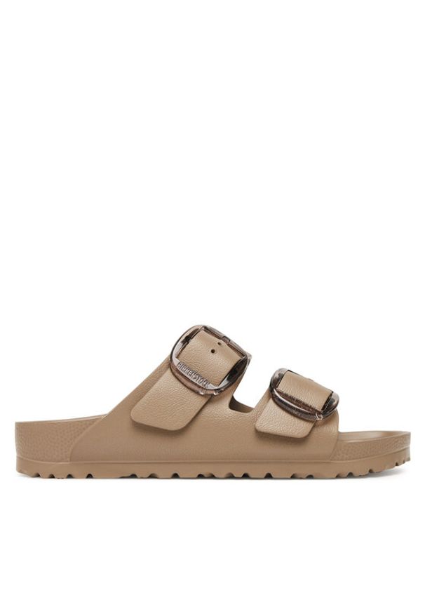 Birkenstock Klapki Arizona Big Buckle Eva 1030389 Brązowy. Kolor: brązowy