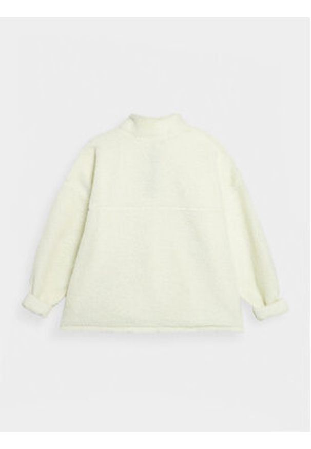 outhorn - Outhorn Polar OTHAW23TFLEM133 Écru Regular Fit. Materiał: syntetyk