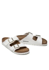 Birkenstock Klapki Arizona 1005294 Biały. Kolor: biały. Materiał: skóra #5