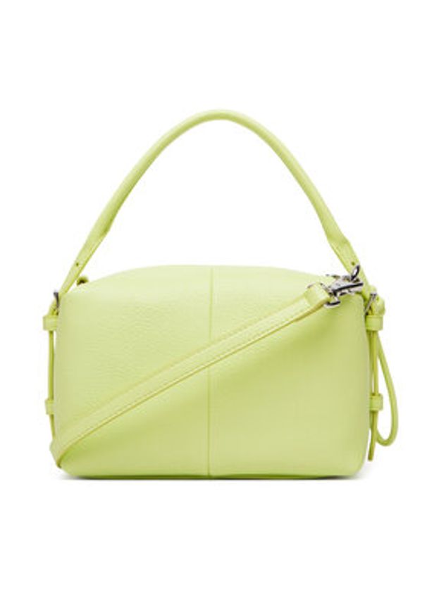 Tommy Jeans Torebka Metal Logo Crossbody Camera Bag AW0AW18470 Zielony. Kolor: zielony. Materiał: skórzane