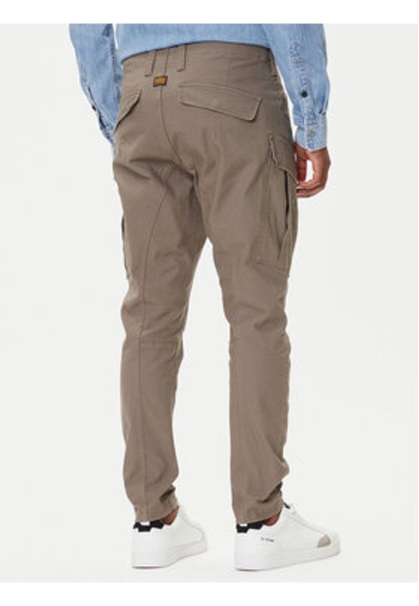 G-Star RAW - G-Star Raw Spodnie materiałowe Zip Pocket 3D D24307-E172 Zielony Skinny Fit. Kolor: zielony. Materiał: bawełna