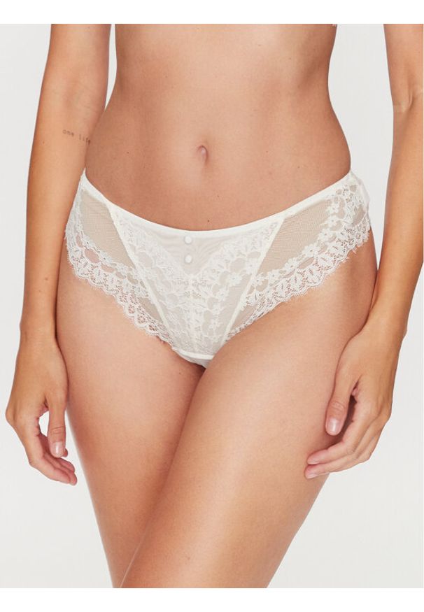 Hunkemöller Figi brazylijskie Daisy 202103 Biały. Kolor: biały. Materiał: syntetyk