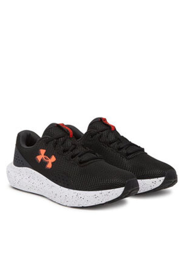 Under Armour Buty do biegania UA Charged Surge 4 3027000 Czarny. Kolor: czarny. Materiał: materiał