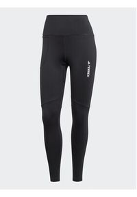 Adidas - adidas Legginsy Terrex Multi Brushed IT5475 Czarny Tight Fit. Kolor: czarny. Materiał: syntetyk #2