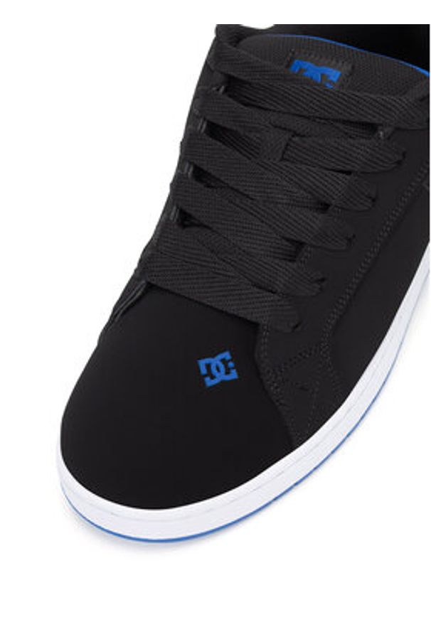 DC Shoes Sneakersy COURT GRAFFIK DC01661063 Czarny. Kolor: czarny. Materiał: skóra, nubuk