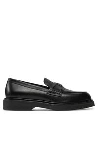 Calvin Klein Lordsy Loafer W/Hw Lth HW0HW02182 Czarny. Kolor: czarny. Materiał: skóra #1