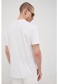 Only & Sons t-shirt bawełniany kolor biały z nadrukiem. Kolor: biały. Materiał: bawełna. Wzór: nadruk