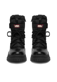 Hunter Śniegowce CEO-H8-378 Czarny. Kolor: czarny. Materiał: materiał #2