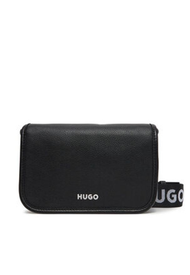 Hugo - HUGO Torebka 50541869 Czarny. Kolor: czarny. Materiał: skórzane