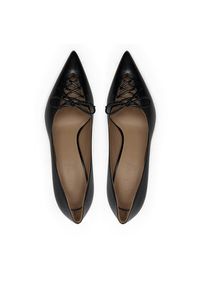 MALONE SOULIERS Szpilki Hedy 70-2 Czarny. Kolor: czarny. Materiał: skóra. Obcas: na szpilce