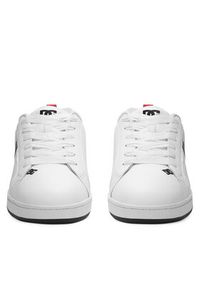 DC Shoes Sneakersy COURT GRAFFIK SQ ADYS100442-WLK Biały. Kolor: biały. Materiał: skóra #4