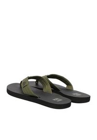 Quiksilver Japonki EO-DUNE CQ10036MGB Zielony. Kolor: zielony. Materiał: skóra #5