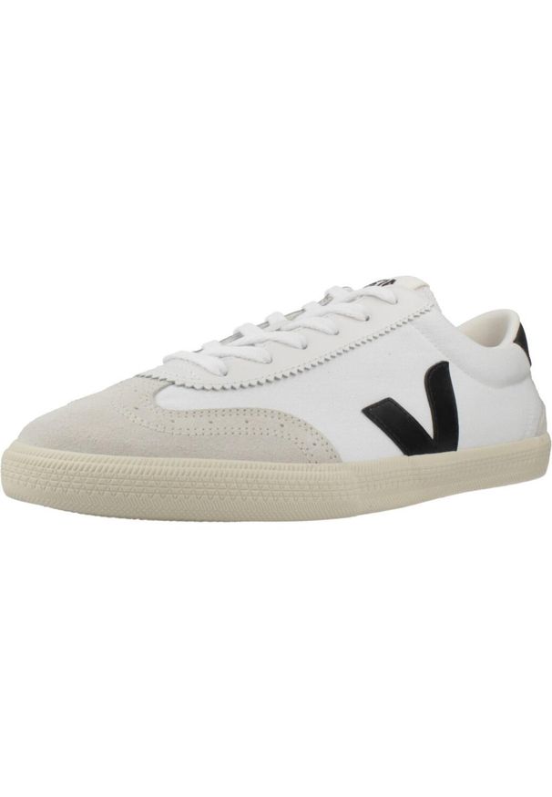 Veja - Buty VEJA VOLLEY CANVAS Biały. Kolor: czarny, biały, wielokolorowy. Materiał: tkanina, skóra. Sport: turystyka piesza