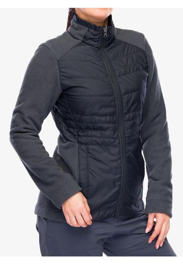 Kurtka damska Vaude Idris 3in1 Parka III. Kolor: czarny. Materiał: puch. Sport: turystyka piesza