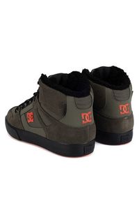 DC Shoes Sneakersy PURE HIGH-TOP WC WNT ADYS400047-DOO Zielony. Kolor: zielony. Materiał: zamsz, skóra #7