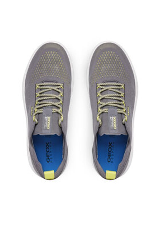 Geox Sneakersy U Spherica U15BYA 0006K C9002 Szary. Kolor: szary. Materiał: materiał