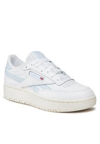 Reebok Sneakersy Club C Double IE1609 Biały. Kolor: biały. Materiał: skóra. Model: Reebok Club #6