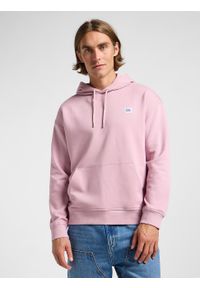 Lee - MESKA BLUZA LEE WW HOODIE SOFT MAUVE 112364139
