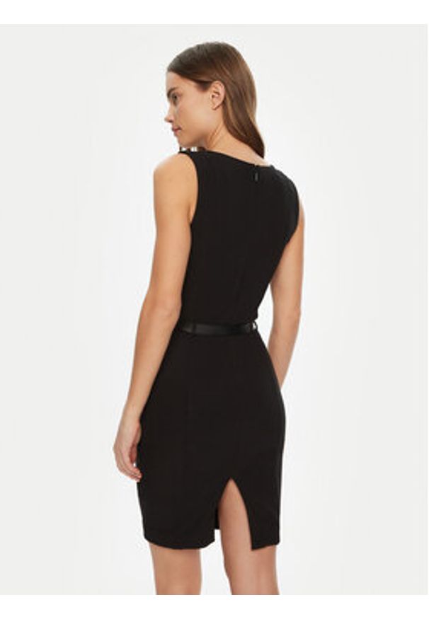 Marciano Guess Sukienka koktajlowa 5RGK10 6302A Czarny Bodycon Fit. Kolor: czarny. Materiał: syntetyk. Typ sukienki: bodycon. Styl: wizytowy
