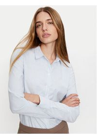 Fransa Koszula 20608315 Błękitny Regular Fit. Kolor: niebieski. Materiał: bawełna #5