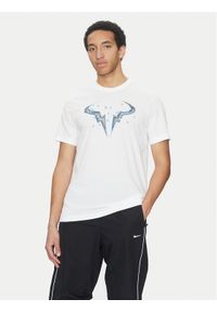 Nike T-Shirt FQ4938 Biały Regular Fit. Kolor: biały. Materiał: bawełna, syntetyk