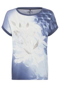 Olsen T-Shirt 11105088 Granatowy Regular Fit. Kolor: niebieski. Materiał: bawełna #5