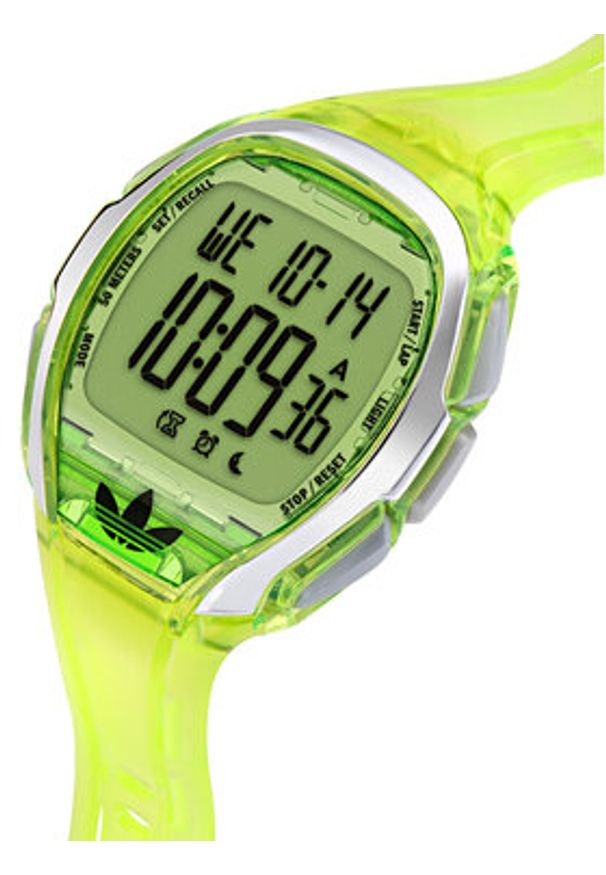 Adidas - adidas Zegarek Athletics One AOFH25005 Zielony. Kolor: zielony