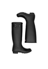 Hunter Kalosze WFT2083RMA Czarny. Kolor: czarny. Materiał: kauczuk #2