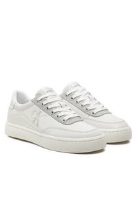 Calvin Klein Jeans Sneakersy Classic Cupsole Low Lace Lth Ml YW0YW01527 Biały. Kolor: biały #5