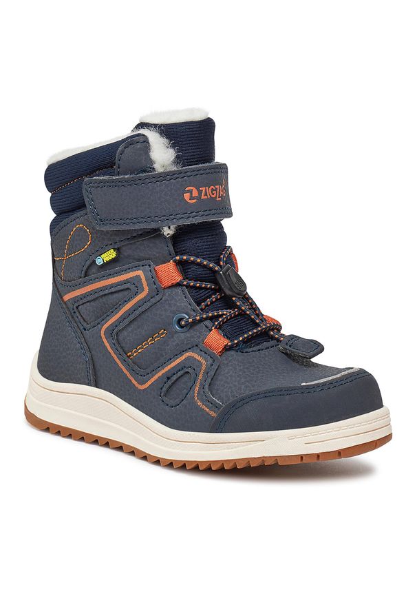 Śniegowce ZigZag Rincet Kids Winterboot WP Z214266 2048 Navy Blazer. Kolor: niebieski