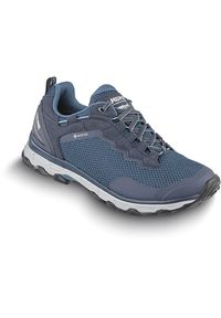 Buty trekkingowe damskie MEINDL Activo Sport Lady GTX z membraną Gore-tex. Kolor: niebieski. Technologia: Gore-Tex