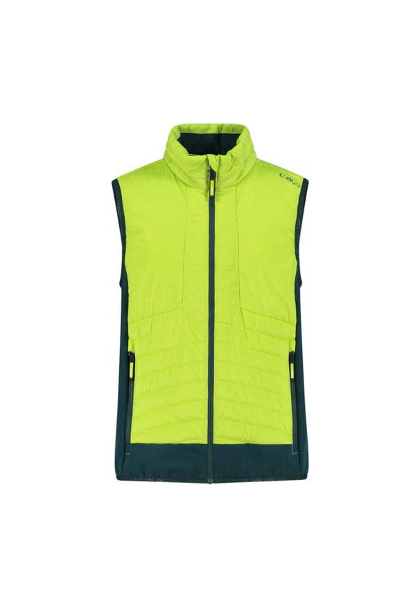 Kurtka dziecięca bez rękawów CMP. Kolor: zielony. Długość rękawa: bez rękawów. Styl: młodzieżowy, sportowy