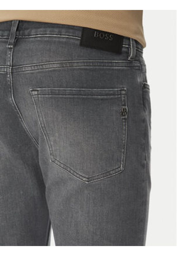 BOSS Jeansy H-Delaware 50520838 Szary Slim Fit. Kolor: szary