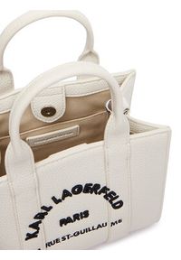 Karl Lagerfeld - KARL LAGERFELD Torebka B1W30042 Biały. Kolor: biały. Materiał: skórzane #2
