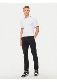 BOSS - Boss Chinosy 50510933 Czarny Slim Fit. Kolor: czarny. Materiał: bawełna #4