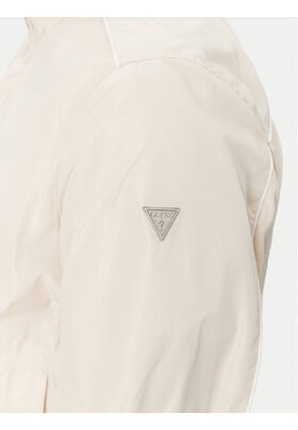 Guess Kurtka bomber M5GL28 WH762 Beżowy Regular Fit. Kolor: beżowy. Materiał: syntetyk