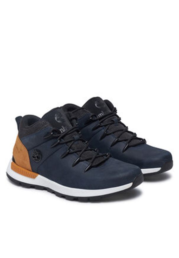 Timberland Sneakersy TB0A5W3Z0191 Granatowy. Kolor: niebieski. Materiał: skóra