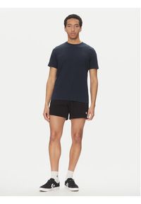Helly Hansen T-Shirt Crew 34551 Granatowy Regular Fit. Kolor: niebieski. Materiał: bawełna