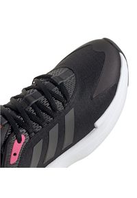 Adidas - Buty do biegania adidas AlphaEdge + W IF7287 czarne. Zapięcie: sznurówki. Kolor: czarny. Materiał: materiał, syntetyk, guma. Szerokość cholewki: normalna. Sport: fitness #10