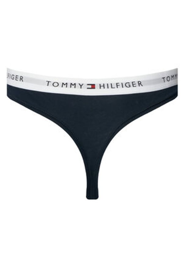 TOMMY HILFIGER - Tommy Hilfiger Komplet stringów UW0UW05530 Granatowy. Kolor: niebieski. Materiał: bawełna