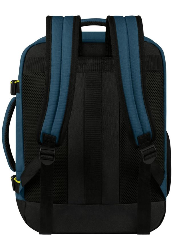 AMERICAN TOURISTER - Plecak American Tourister Air Take2Cabin S/M do WIZZ niebieski. Kolor: niebieski. Materiał: materiał. Styl: biznesowy, casual