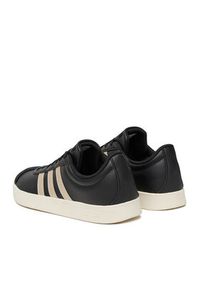 Adidas - adidas Sneakersy VL COURT BASE JQ3047 WB Czarny. Kolor: czarny. Materiał: skóra #5