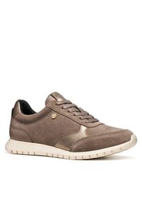 Geox Sneakersy D Sukie 2.0 D55YPC 022NF C6537 Brązowy. Kolor: brązowy. Materiał: zamsz, skóra #6