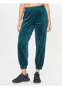 only - ONLY Spodnie dresowe 15299669 Zielony Regular Fit. Kolor: zielony. Materiał: syntetyk